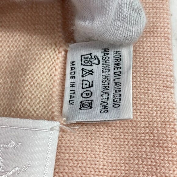 HERMES baby baby blanket blanket wool Pink Based - Picture 7 of 16